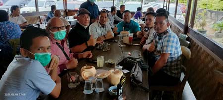 Silaturahmi dengan PWI Riau, Zulmansyah: Saya Berterimakasih kepada PWI Pokja Pekanbaru 2017-2020